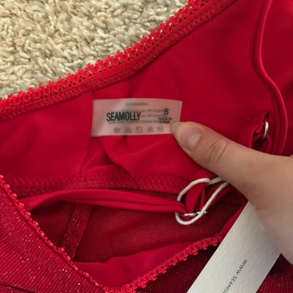 small glitter tankini SET from sea molly - Picture 5 of 6